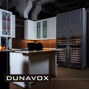Винный шкаф Дунавокс DX-74.230DB фото 3 в Казани и Татарстане Винный шкаф Dunavox DX-74.230DB фото 3 в Казани и Татарстане