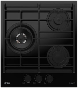 Газовая стеклянная варочная панель Korting HGG 4955 CTN фото в Казани и Татарстане
