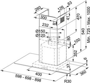 Вытяжка Франке FLI 905 XS фото 3 в Казани и Татарстане Вытяжка Franke FLI 905 XS фото 3 в Казани и Татарстане