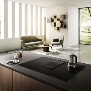 Варочная панель с вытяжкой Elica NIKOLATESLA LIBRA BL/F/83 фото 3 в Казани и Татарстане