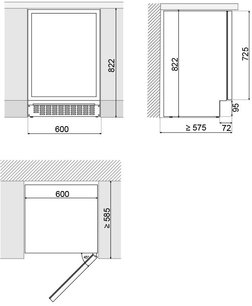 Встраиваемый винный шкаф Пандо PVMBP 60-45CRR фото 4 в Казани и Татарстане Встраиваемый винный шкаф Pando PVMBP 60-45CRR фото 4 в Казани и Татарстане