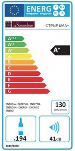 Винный шкаф Ла Соммельер CTPNE186A+ ECO Cl. A+ фото 4 в Казани и Татарстане Винный шкаф La Sommeliere CTPNE186A+ ECO Cl. A+ фото 4 в Казани и Татарстане