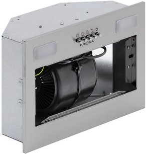 Встраиваемая вытяжка Krona Кейт 400 нержавеющая сталь, кнопочная (Kate 400 Inox PB) фото 3 в Казани и Татарстане