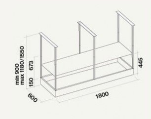 Вытяжка Falmec CIRCLE. TECH Isola Spazio Steel (600) фото 4 в Казани и Татарстане