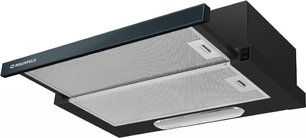 Встраиваемая кухонная вытяжка MAUNFELD VS Light Glass 60 черное стекло фото 2 в Казани и Татарстане
