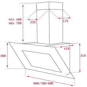 Вытяжка Teka DVT 650 WHITE фото 2 в Казани и Татарстане