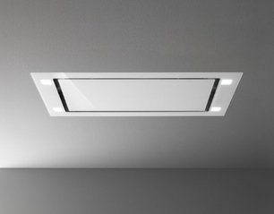 Встраиваемая вытяжка Falmec SIRIO IS 90 WHITE GLASS (без мотора) фото 2 в Казани и Татарстане