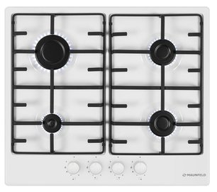 Газовая варочная панель MAUNFELD EGHE.64.3EW\G фото в Казани и Татарстане Газовая варочная панель MAUNFELD EGHE.64.3EW\G фото в Казани и Татарстане