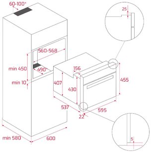 Духовой шкаф Тека HSC 644 C фото 2 в Казани и Татарстане Духовой шкаф Teka HSC 644 C фото 2 в Казани и Татарстане