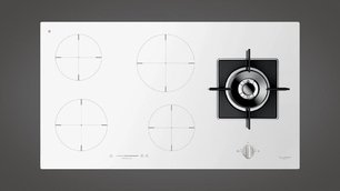 Варочная панель Fulgor Milano FCH 905 ID TS G DWK WH фото 2 в Казани и Татарстане