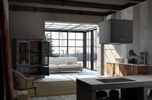 Вытяжка Фабер LYBRA ZEBRA-STRIPED (SET) фото 3 в Казани и Татарстане Вытяжка Faber LYBRA ZEBRA-STRIPED (SET) фото 3 в Казани и Татарстане