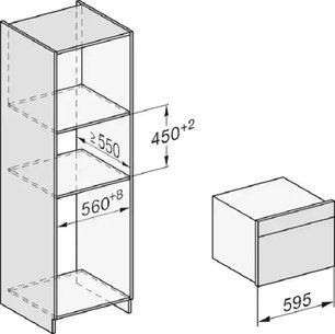 Встраиваемая пароварка Миле DGC 7845X GRGR фото 3 в Казани и Татарстане Встраиваемая пароварка Miele DGC 7845X GRGR фото 3 в Казани и Татарстане