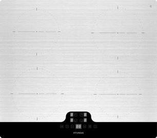 Индукционная варочная панель Hyundai HHI 6772 GR фото в Казани и Татарстане