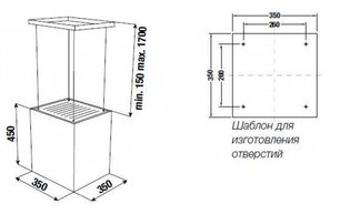 Островная вытяжка Kuppersbusch DI 3800.0 S8 Hot Chili фото 2 в Казани и Татарстане