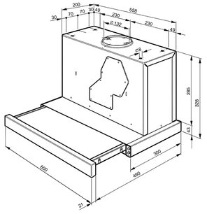 Вытяжка Smeg KSET610X фото 3 в Казани и Татарстане