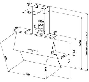 Вытяжка Фабер Mirror Art 3PH X/V A80 Logic фото 4 в Казани и Татарстане Вытяжка Faber Mirror Art 3PH X/V A80 Logic фото 4 в Казани и Татарстане