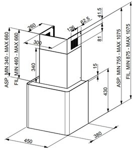 Вытяжка Фабер Lithos EG6 WH A45 фото 4 в Казани и Татарстане Вытяжка Faber Lithos EG6 WH A45 фото 4 в Казани и Татарстане