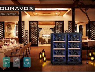 Винный шкаф Дунавокс DX-107.229K фото 2 в Казани и Татарстане Винный шкаф Dunavox DX-107.229K фото 2 в Казани и Татарстане