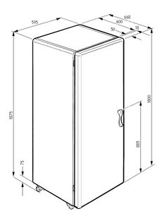 Холодильник Смег FPD34PS-1 фото 2 в Казани и Татарстане Холодильник Smeg FPD34PS-1 фото 2 в Казани и Татарстане