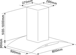 Вытяжка Kaiser A 6419 S фото 2 в Казани и Татарстане