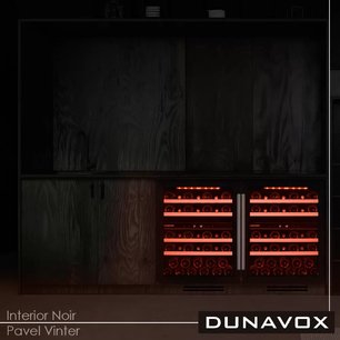 Винный шкаф Дунавокс DAU-39.121DW фото 4 в Казани и Татарстане Винный шкаф Dunavox DAU-39.121DW фото 4 в Казани и Татарстане