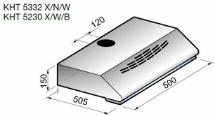 Вытяжка Кертинг KHT 5230 W фото 2 в Казани и Татарстане Вытяжка Korting KHT 5230 W фото 2 в Казани и Татарстане