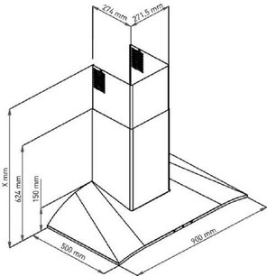 Вытяжка De Dietrich DHD1155B фото 2 в Казани и Татарстане