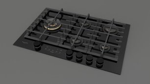 Варочная панель Fulgor Milano FCLH 755 G T WK BK фото 3 в Казани и Татарстане