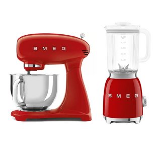 Smeg 50`s Style (блендер BLF03RDEU + миксер SMF03RDEU) фото в Казани и Татарстане