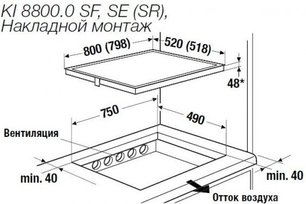 Индукционная варочная панель Куперсбуш KI 8800.0 SE фото 3 в Казани и Татарстане Индукционная варочная панель Kuppersbusch KI 8800.0 SE фото 3 в Казани и Татарстане