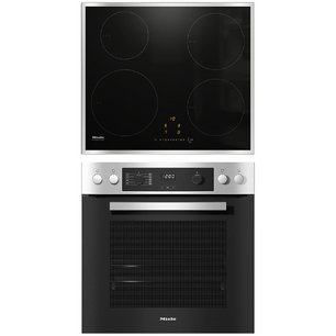 Miele (варочная панель KM 7001 FR + духовой шкаф H 2269-1 E Active) фото в Казани и Татарстане