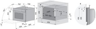 Встраиваемый комбинированный паровой шкаф Фауцуг CombiSteamer V6000 45M CSM6T-23041 (платиновое стекло) фото 4 в Казани и Татарстане Встраиваемый комбинированный паровой шкаф V-ZUG CombiSteamer V6000 45M CSM6T-23041 (платиновое стекло) фото 4 в Казани и Татарстане