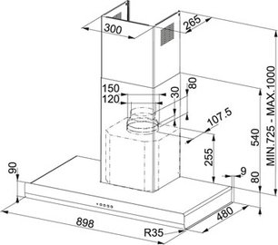 Вытяжка Франке FTL 905 PW фото 2 в Казани и Татарстане Вытяжка Franke FTL 905 PW фото 2 в Казани и Татарстане