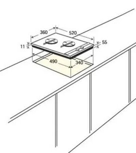Варочная панель AEG FM4300 G-an фото 4 в Казани и Татарстане
