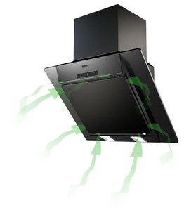 Наклонная вытяжка Krona SIMONA 600 BLACK 3S фото 2 в Казани и Татарстане Наклонная вытяжка Krona SIMONA 600 BLACK 3S фото 2 в Казани и Татарстане