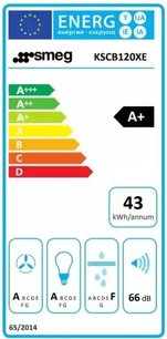 Встраиваемая вытяжка Smeg KSCB120XE фото 4 в Казани и Татарстане