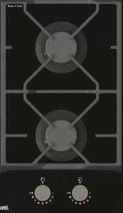Газовая стеклянная варочная панель Korting HGG 6985 CN FLC фото 4 в Казани и Татарстане