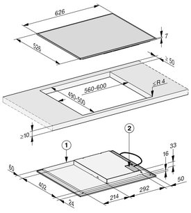 Индукционная варочная панель Miele KM 7361 FR фото 4 в Казани и Татарстане