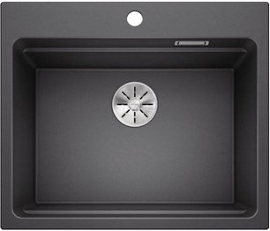 Мойка Blanco Etagon 6 антрацит клапан-автомат InFino 524539