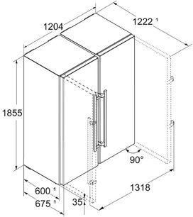 Холодильник Либхер XRFsd 5255 Prime фото 4 в Казани и Татарстане Холодильник Liebherr XRFsd 5255 Prime фото 4 в Казани и Татарстане