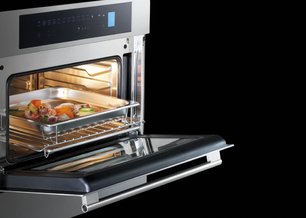 Встраиваемый комбинированный паровой шкаф Фулгор Милано LCSO 4511 TC ME фото 4 в Казани и Татарстане Встраиваемый комбинированный паровой шкаф Fulgor Milano LCSO 4511 TC ME фото 4 в Казани и Татарстане