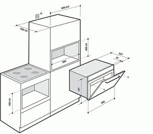 Микроволновая печь De Dietrich DME 1135 W фото 2 в Казани и Татарстане