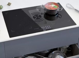 Варочная панель с вытяжкой Пандо E-391/78 V.1130 ECO PLUS + KIT FCLR-AE фото в Казани и Татарстане Варочная панель с вытяжкой Pando E-391/78 V.1130 ECO PLUS + KIT FCLR-AE фото в Казани и Татарстане