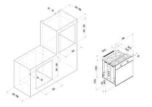 Духовой шкаф Зигмунд Штайн EN 59.511 B фото 4 в Казани и Татарстане Духовой шкаф Zigmund Shtain EN 59.511 B фото 4 в Казани и Татарстане