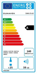 Винный шкаф Дунавокс DAB-25.62DW.TO фото 4 в Казани и Татарстане Винный шкаф Dunavox DAB-25.62DW.TO фото 4 в Казани и Татарстане
