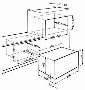 Духовой шкаф Smeg S890BMFR7 фото 2 в Казани и Татарстане