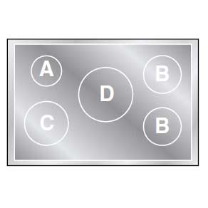 Варочная панель Ilve HPI-90 фото 2 в Казани и Татарстане