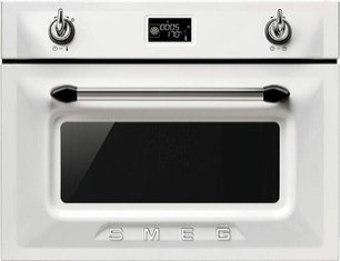 Компактный духовой шкаф с пароваркой Smeg SF4920VCB1 фото в Казани и Татарстане