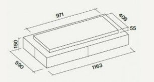Встраиваемая вытяжка Falmec CIRCLE.TECH Vega 115 Isola Stell (600) фото 3 в Казани и Татарстане