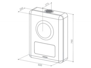 Вытяжка Faber Plania EG8 X/WH A60 фото 2 в Казани и Татарстане